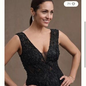 Mac Duggal beaded gown, new with tags size 14